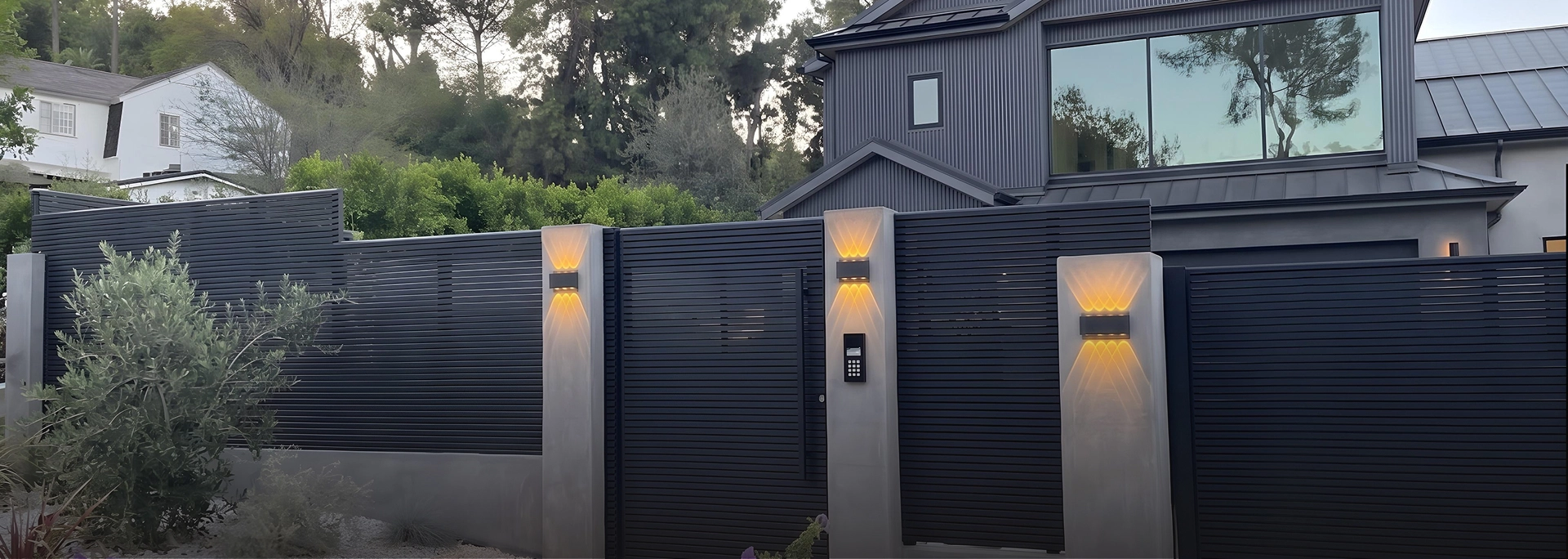 Backyard Privacy Slats
